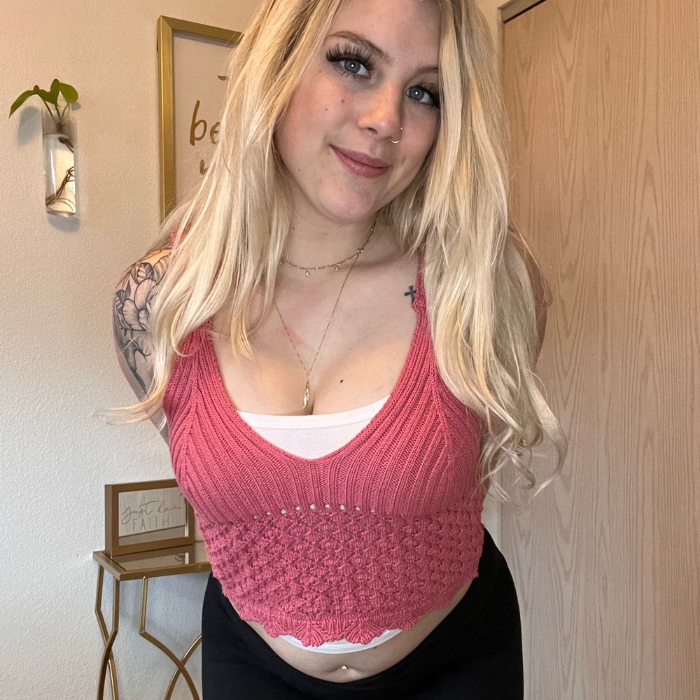 Knitted Top FOREVER 21 💘